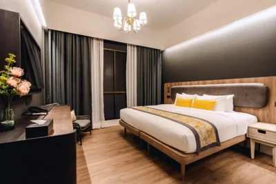 New Moon Standard Twin-kamer – geen ramen — Bandalo Boutique Hotel - Patong Beach Road